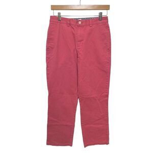 Vineyard Vines Boy’s Nantucket Red Chino Pants Flat Front Preppy Kids size 18
